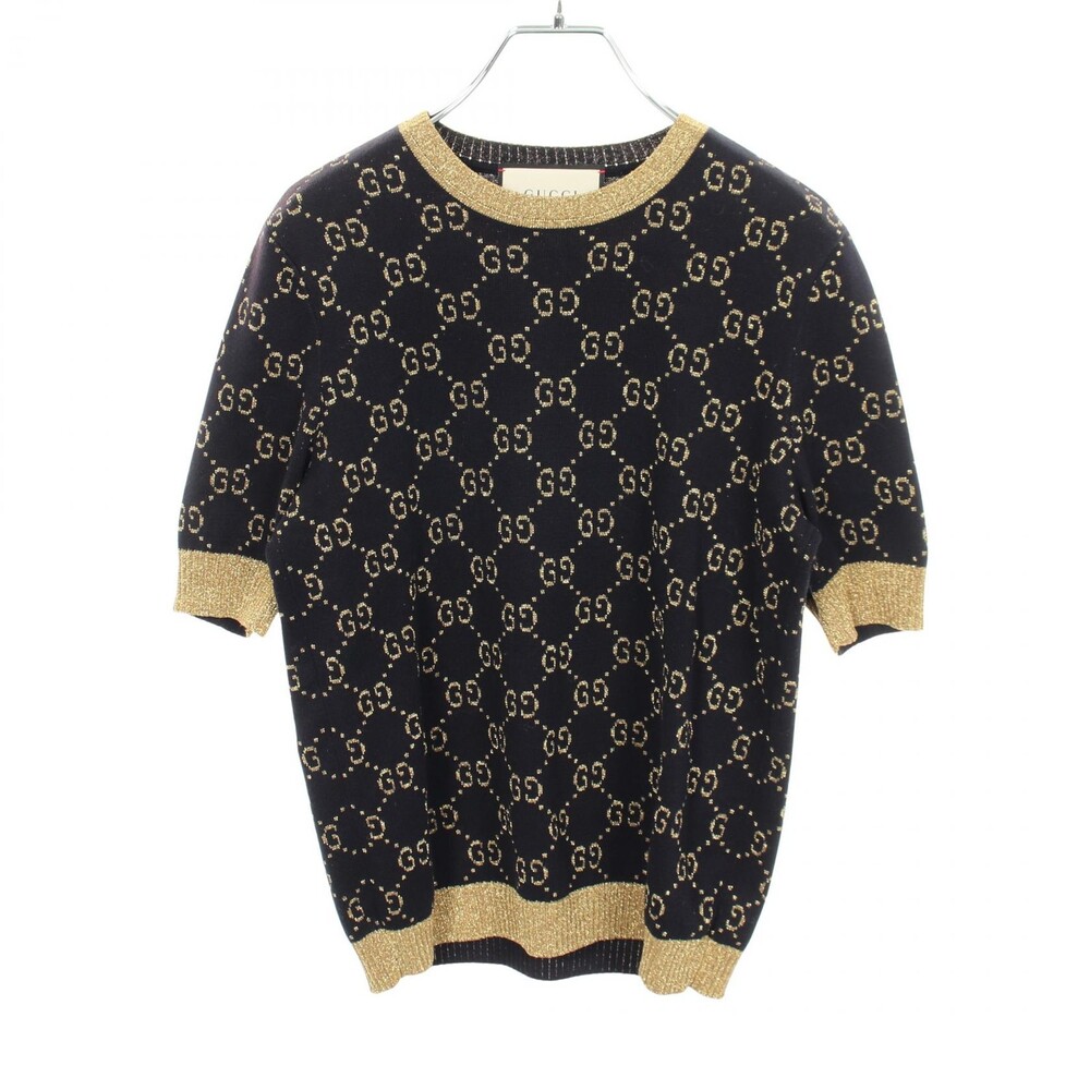 Gucci Gg Cotton Lame Short Sleeve #273303G51B